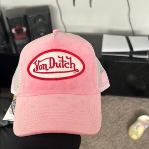 Von Dutch Pink Trucker Hat
